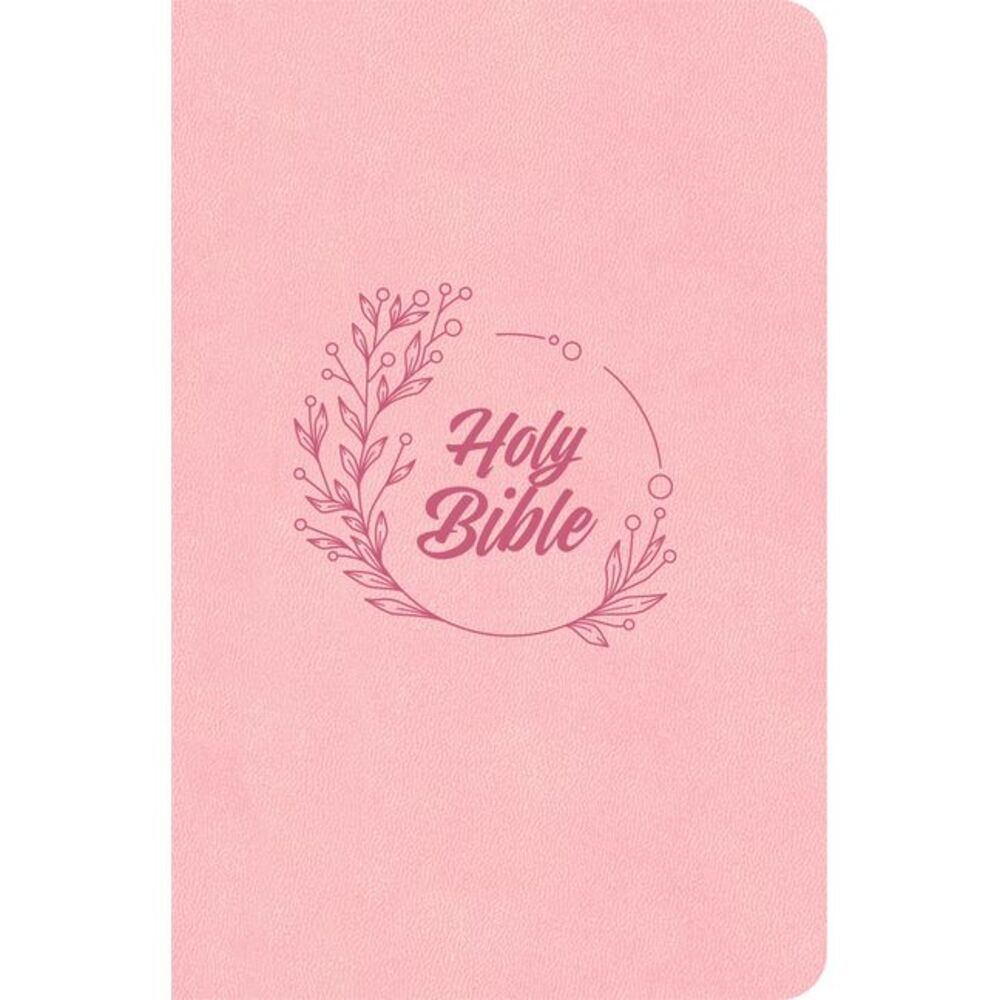 KJV Compact Bible, Value Edition, Soft Pink Leathertouch -- Holman Bible Publish